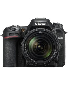 NIKON D7500 DSLR Camera Body with 18-140 mm Lens  (Black)