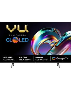 Vu GloLED 108 cm (43 inch) Ultra HD (4K) LED Smart Google TV with DJ Subwoofer 84W  (43GloLED)