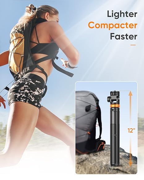 EUCOS 62&amp;quot; Phone Tripod, Tripod for iPhone &amp;amp; Selfie Stick with Remote, Extendable Cell Phone Stand &amp;amp; Ultimate Phone Holder, Solidest Phone Stand Compatible with iPhone/Android