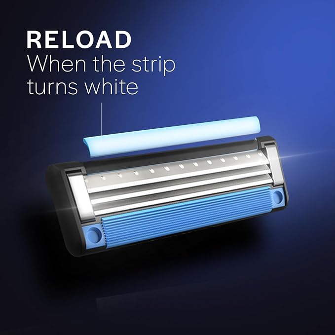 Gillette Mach Turbo Men 3 Shaving Blades- Pack Of 10