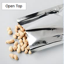 Hot N Fresh - Aluminium Silver Foil Plastic Pouches Bags For Multipurpose For Tea, Coffee, Food Packaging Metalized Hot/Dry Food Parcel Bags, Pack Of 100 (5X7), Zip