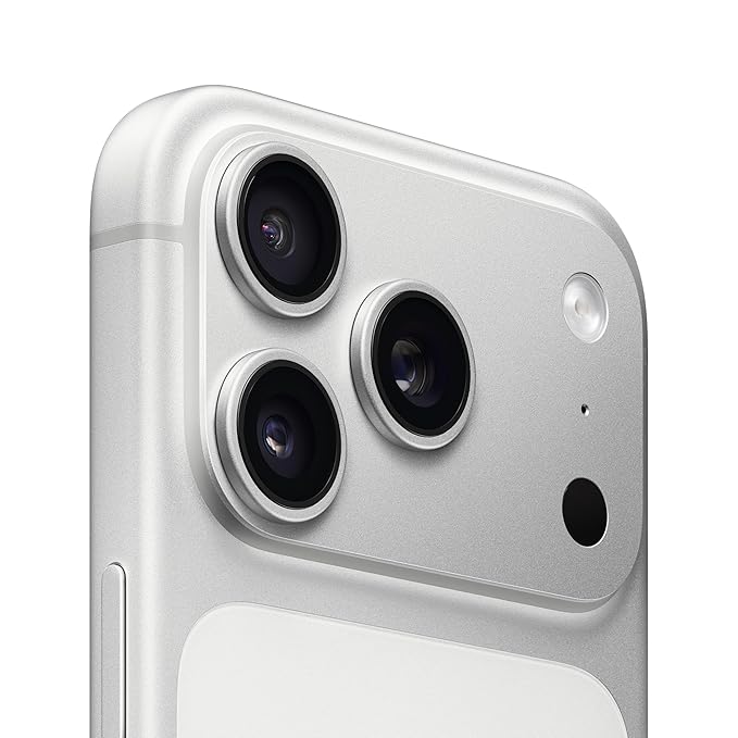 iPhone 17 Pro Max 2 TB: 17.42 cm (6.9″) Display with Promotion, A19 Pro Chip, Best Battery Life in Any iPhone Ever, Pro Fusion Camera System, Center Stage Front Camera; Silver