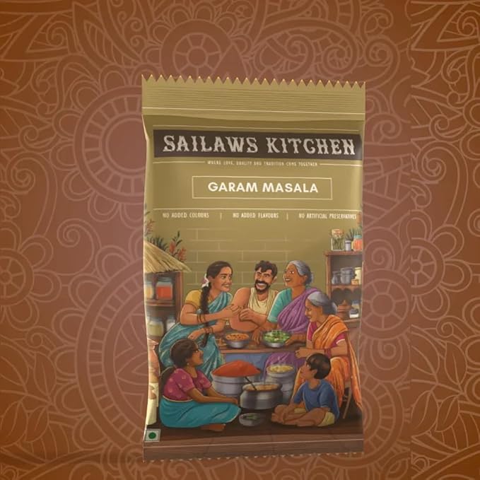 MAI RASOI Whole Sabut Mix Garam Masala (100 Gram)