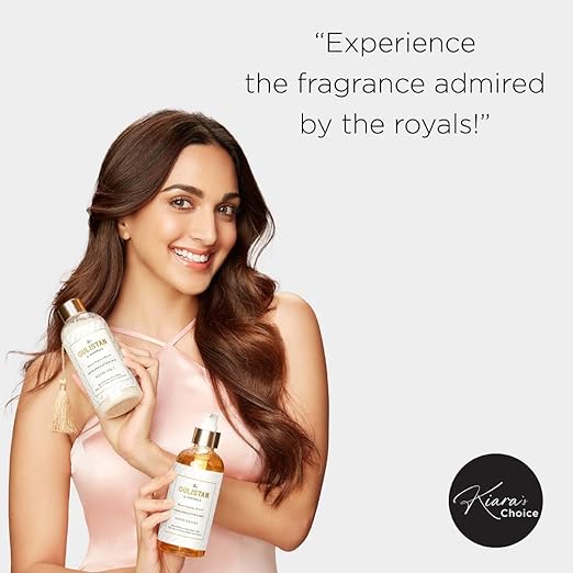 Kimirica The Royal Gulistan Luxury Gift Set for Women &amp; Men| Pampering Kit for Anniversary, Birthdays &amp; All Special Occasions | Majestic fragrance of Rose | 5 Piece Gift Set | 100% Vegan