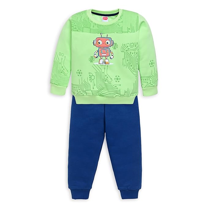 LuvLap Baby-Boys Baby and Toddler Sweatshirt Set