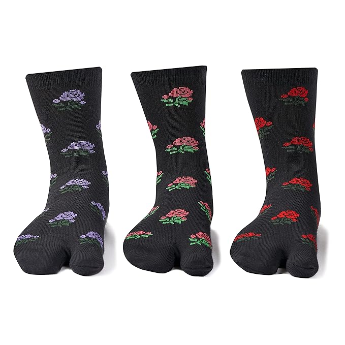 ANCHOR Women's Ankle Length Thumb/Toe Cotton Socks, Combo Pack of 3 Pairs