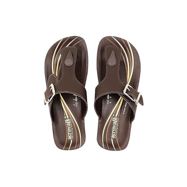 AEROWALK Stylish Fashion Slipper for Women | Comfortable| Lightweight | Anti Skid | Casual Office Footwear