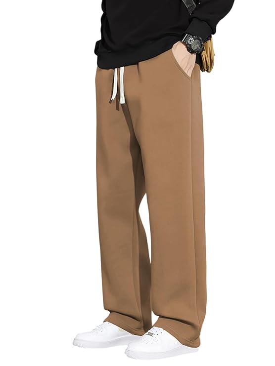 Samfor Track Pant for Men - Stylish, Comfortable Stretchable Athletic Joggers for Casual Gym Wear, Loose fit