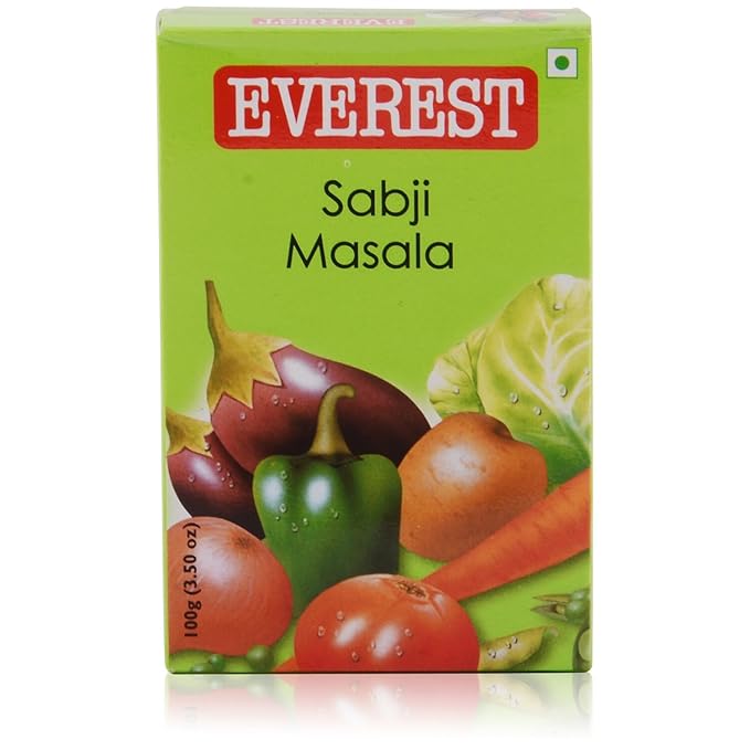 Everest Sabji Masala – 100g | Subtle, Aromatic Blend for Flavourful Vegetable Curries | Balanced Spice Mix for Everyday Indian Sabzi Home Cooking
