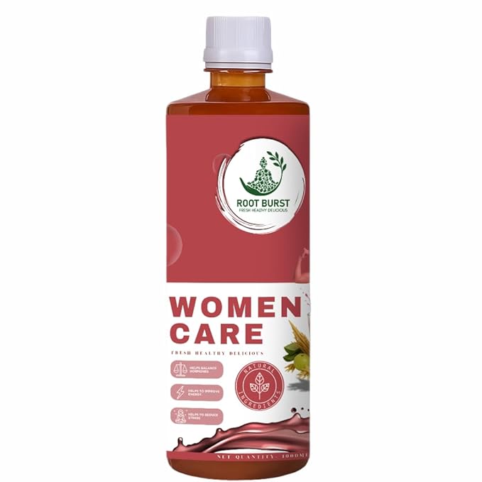 Woman Care Juice 1L | Herbal Blend with Shatavari, Ashoka, Lodhra, Safed Musli Ashwagandha | Supports Hormonal Balance, Menstrual Wellness Vitality | Ayurvedic Health Drink