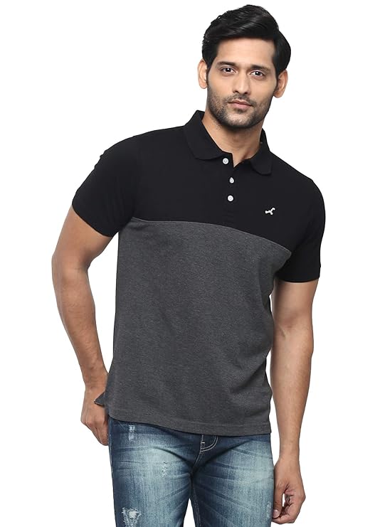 AMERICAN CREW Men Regular Fit Polos