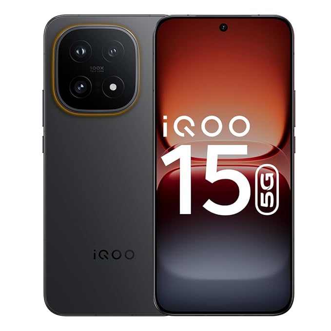 iQOO 15 (Alpha, 12GB RAM, 256GB Storage) | Fastest Snapdragon 8 Elite Gen 5 Processor* | Origin OS 6 - Out of The Box* | Samsung 2K M14 Lead OLED Display