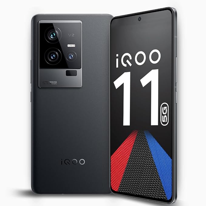 iQOO 11 5G (Alpha, 16GB RAM, 256 GB Storage) | Snapdragon ® 8 Gen 2 Mobile Platform | 2K E6 AMOLED Display | V2 Intelligent Display Chip