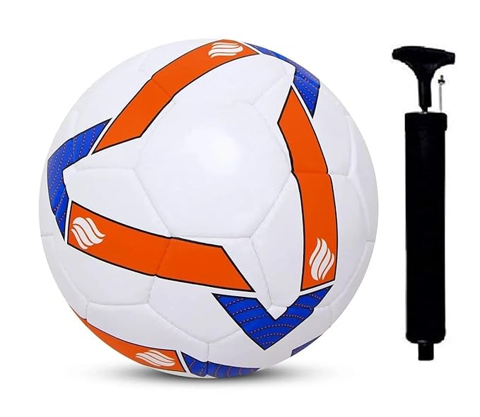 Football for All Ages Suited for The Grass Fields | PU | Suitable for Grass |Practice Ball | Soccer Ball | for Men/Women | Football Size - 5