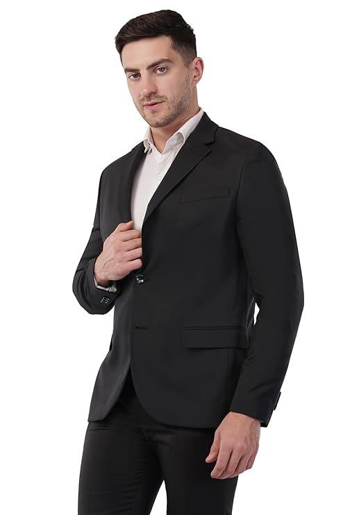 Saint X Mens Formal Blazer | Fully Lined | Slim Fit | Professional Jacket | Premium Business Formal Suit | Office | Wedding | All Purpose