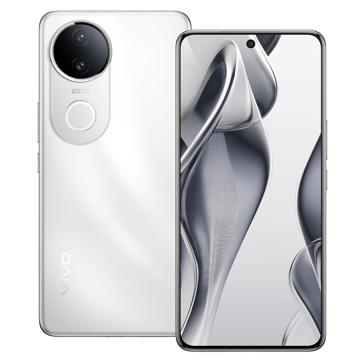 Vivo V50e 5G (Pearl White, 8GB RAM, 256GB Storage) with No Cost EMI/Additional Exchange Offers