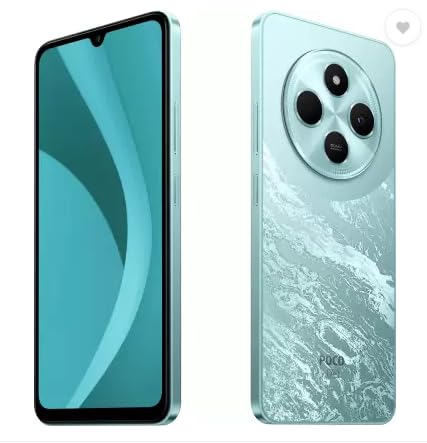 POCO C75 5G, Aqua Bliss (4GB, 64GB)
